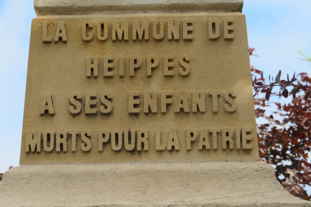 Oorlogsmonument Heippes #2