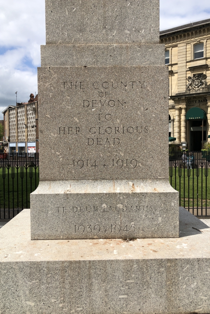 Oorlogsmonument Devon #2