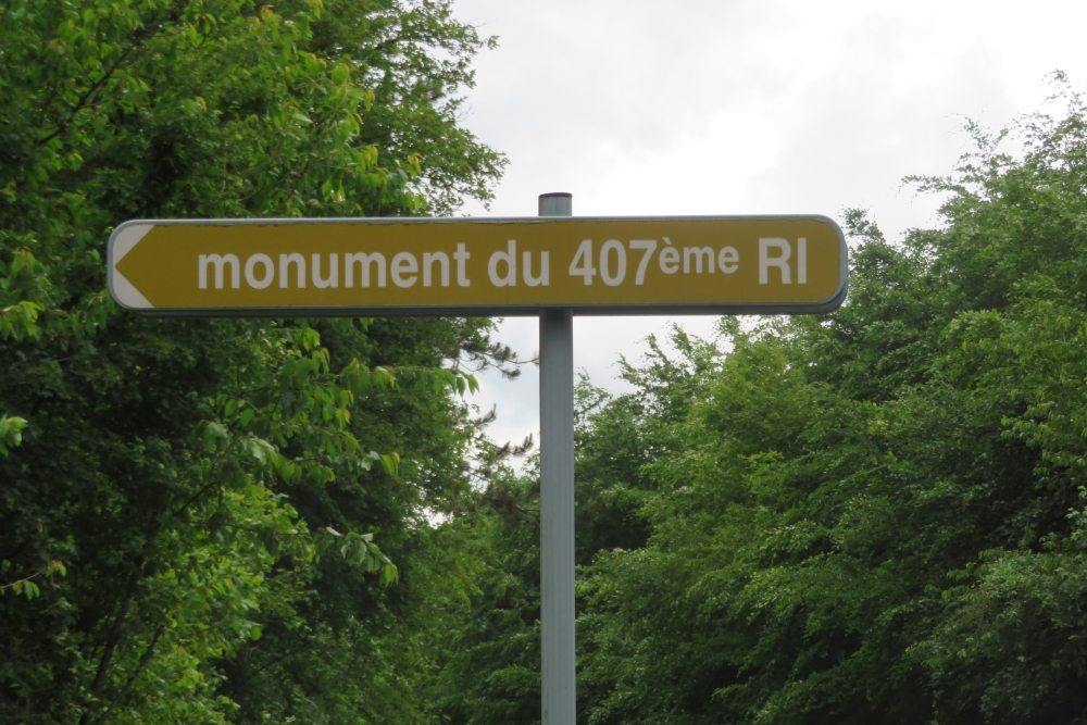 Gedenkteken 407e Infanterieregiment Douaumont-Vaux #3