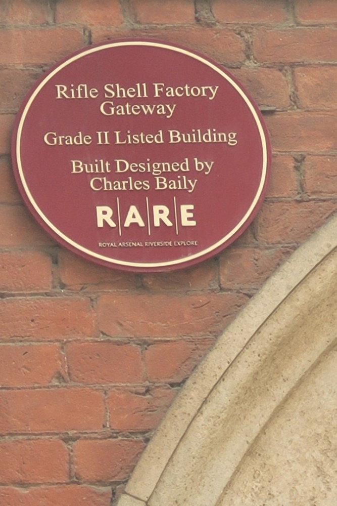 Rifle Shell Factory Gateway, Woolwich Arsenal #2