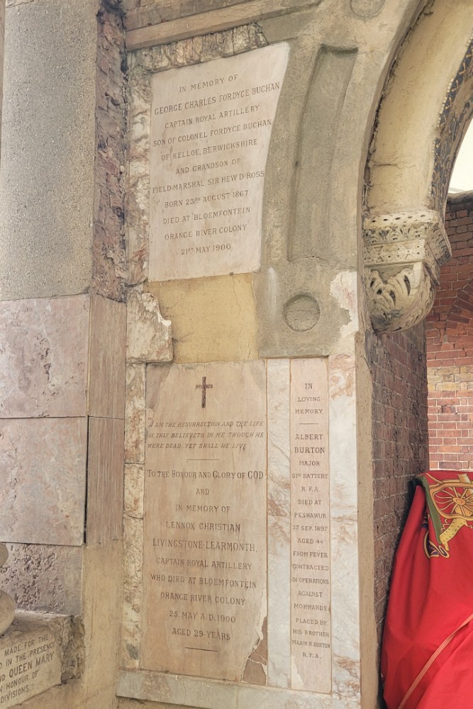 Royal Regiment of Artillery Memorials, St Georges Garrison Church #2