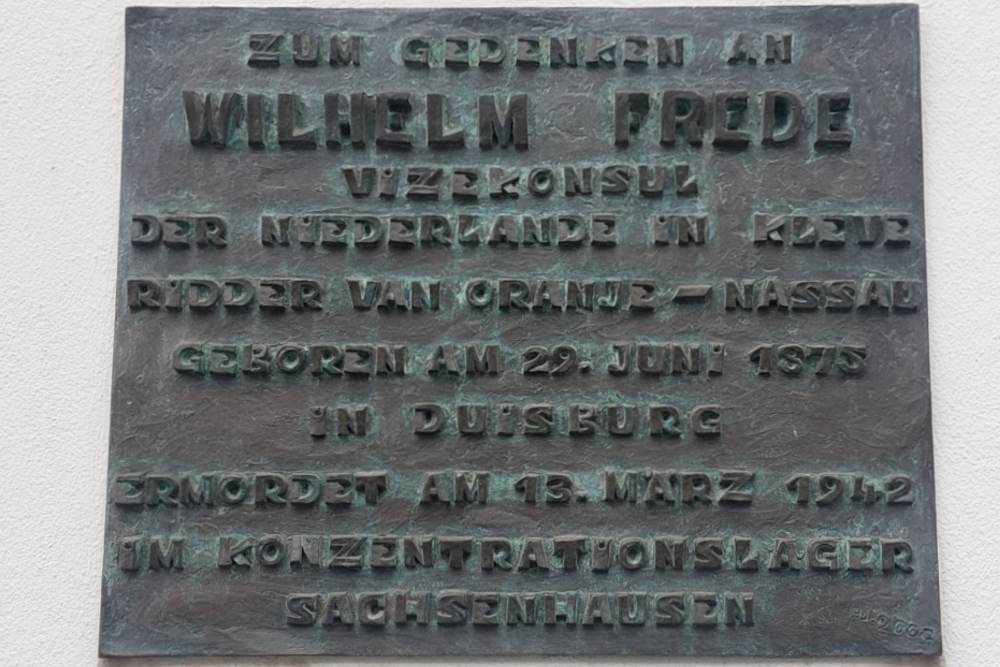 Gedenkteken Wilhelm Frede