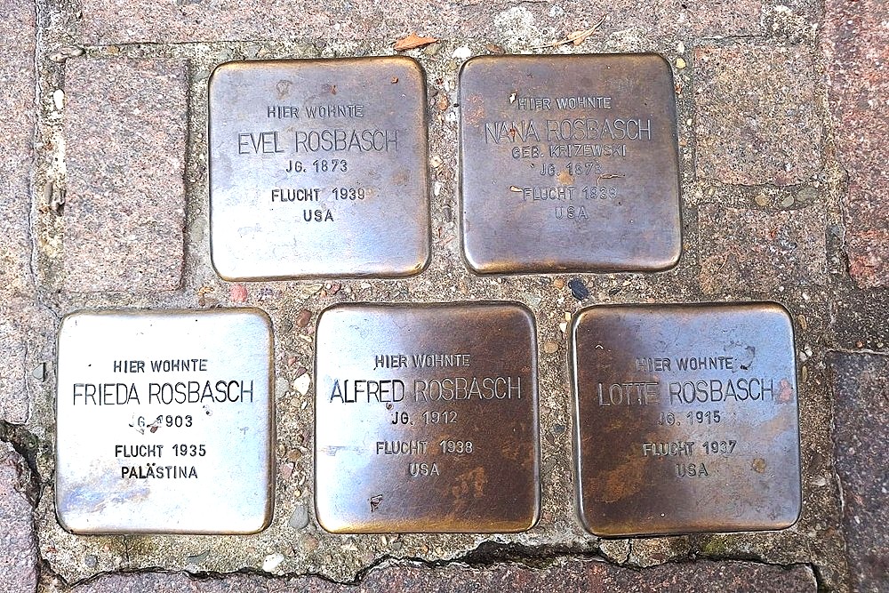 Stolpersteine Büttenstrasse 5