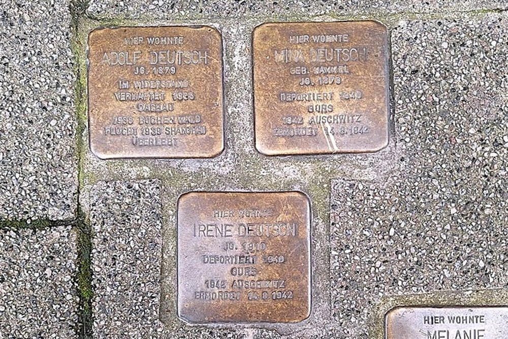 Stumbling Stones Rettigstraße 4 #4