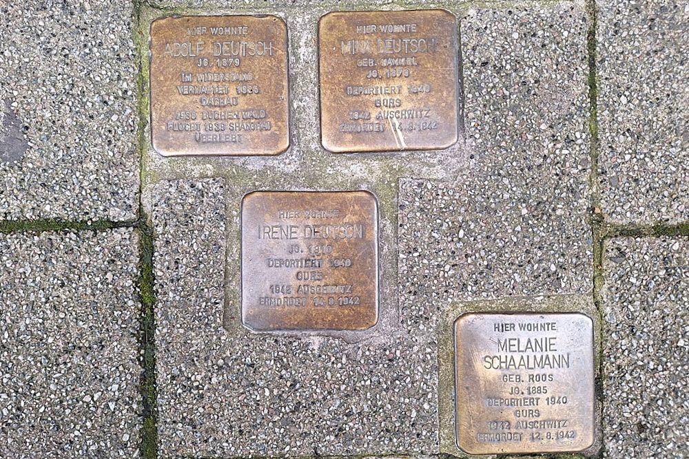 Stumbling Stones Rettigstraße 4 #1