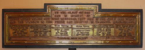 Oorlogsmonument Church of St. John the Evangelist Coolock