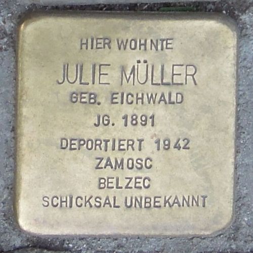 Stolpersteine Waisenhausstraße 1 #1