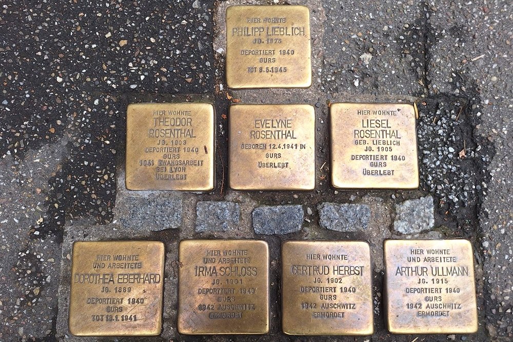 Stumbling Stones Stephanienstraße 2 #1