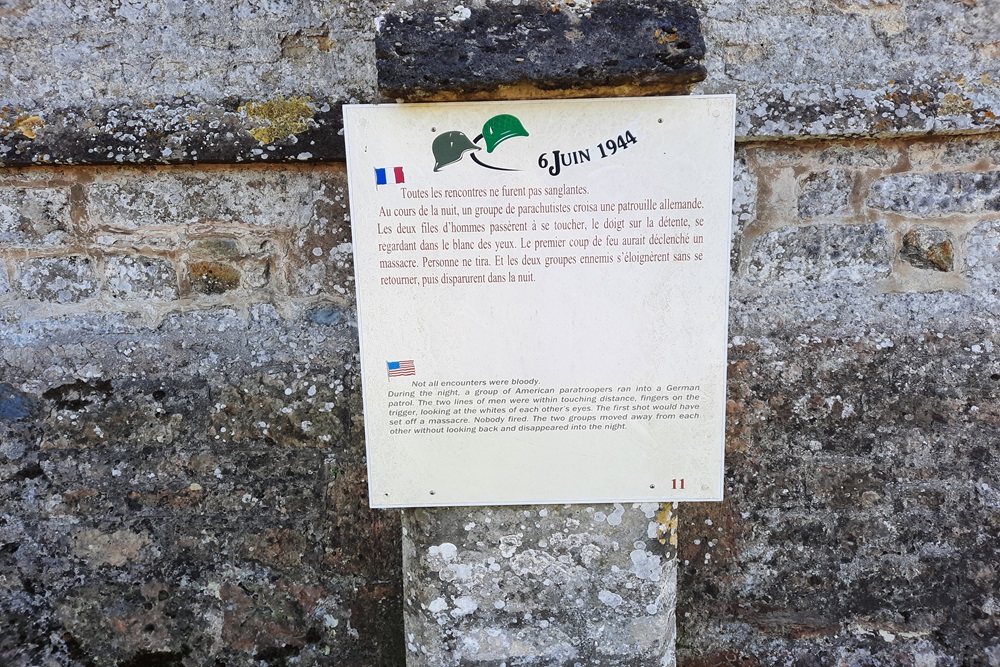 Information Panels Church Of Sante Marie Du Mont #2
