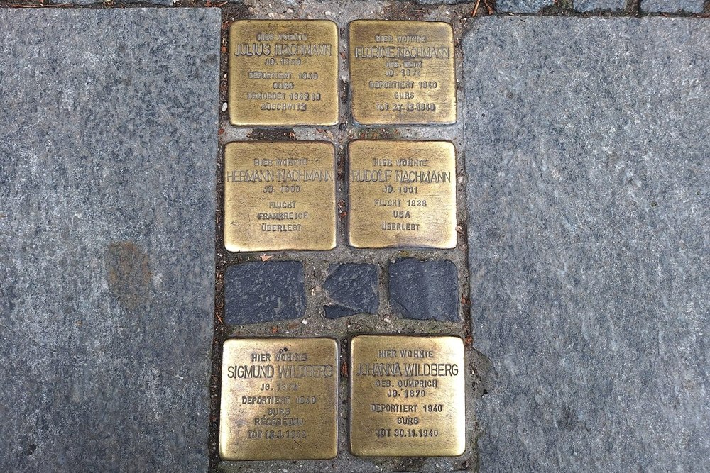 Stumbling Stones Sophienstraße 20 #1