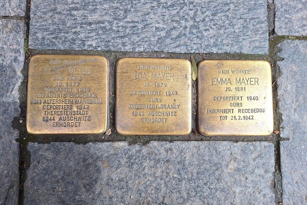 Stolpersteine Sophienstrasse 16