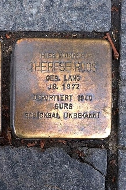 Stolpersteine Sophienstrasse 7  #4