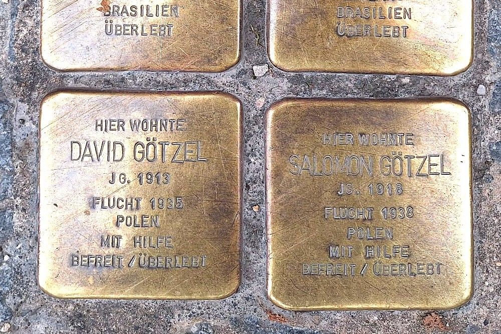 Stumbling Stones Sophienstraße 22 #5