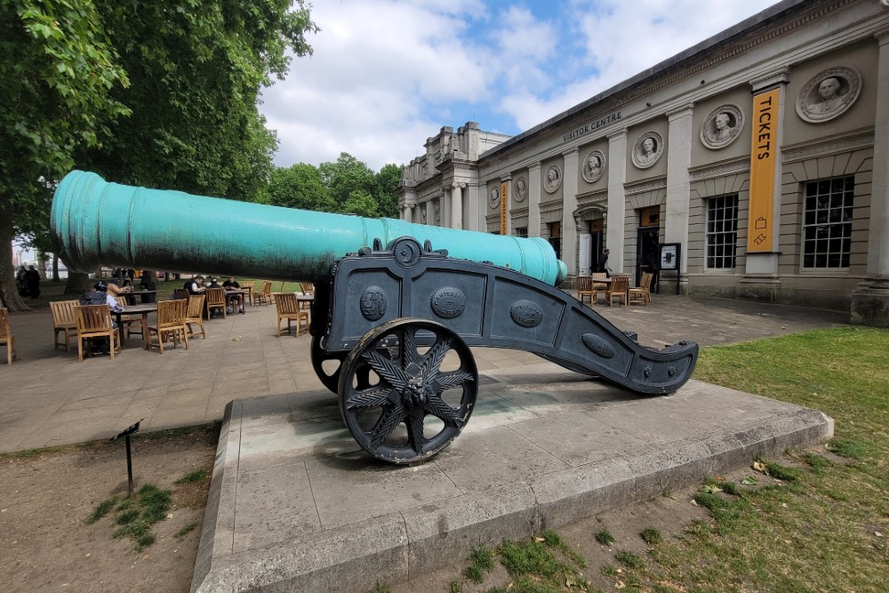 Turkish Bronze Cannon, Old Royal Naval College #3