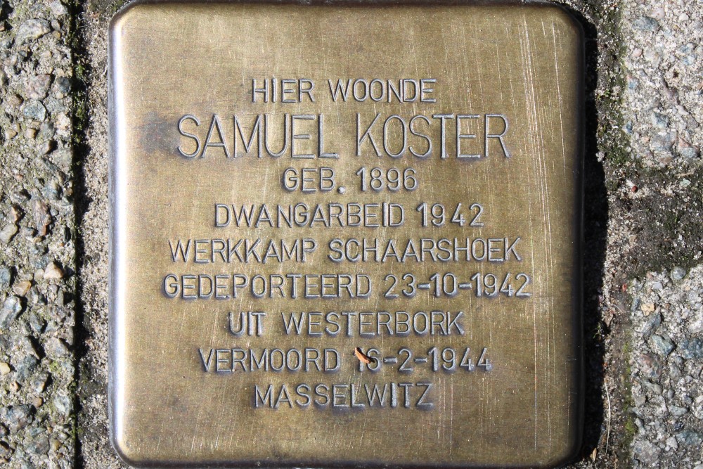 Stolpersteine Havikslaan 26 #3