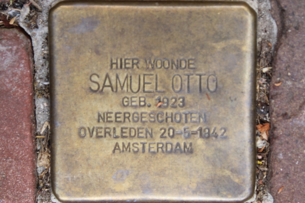 Stumbling Stone Driehoekstraat 8