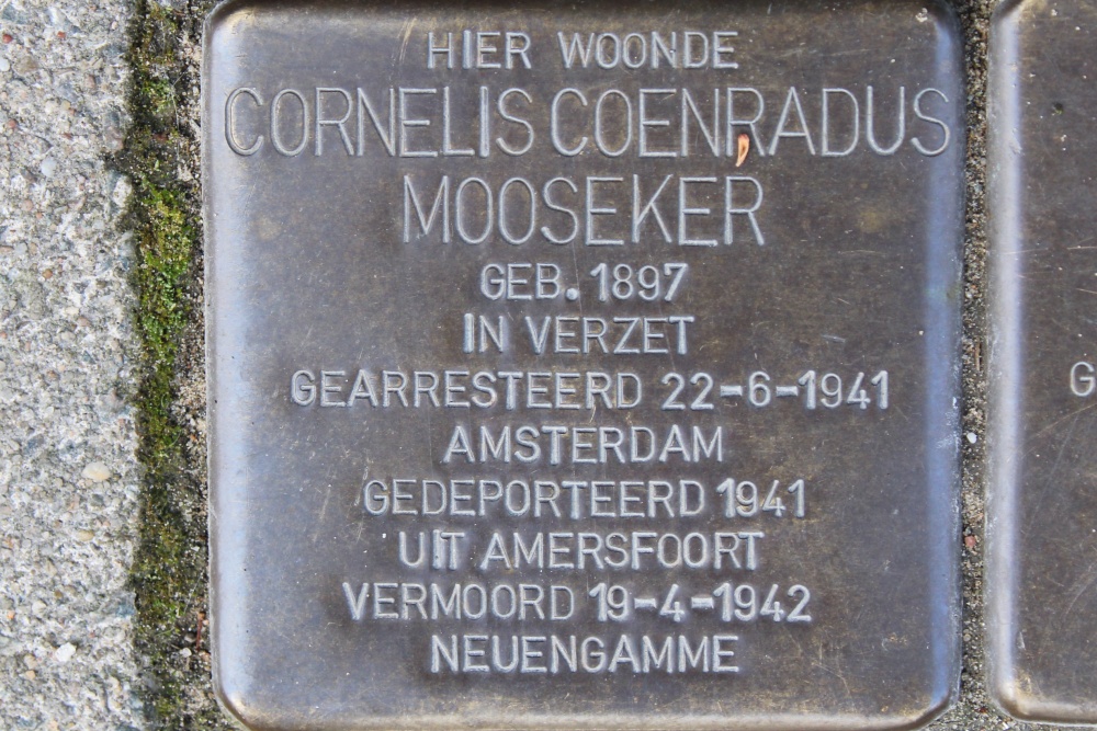 Stolpersteine Kanaalstraat 83 #2