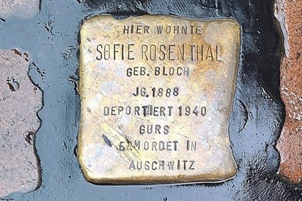 Stumbling Stones Rathausgasse 6 #3