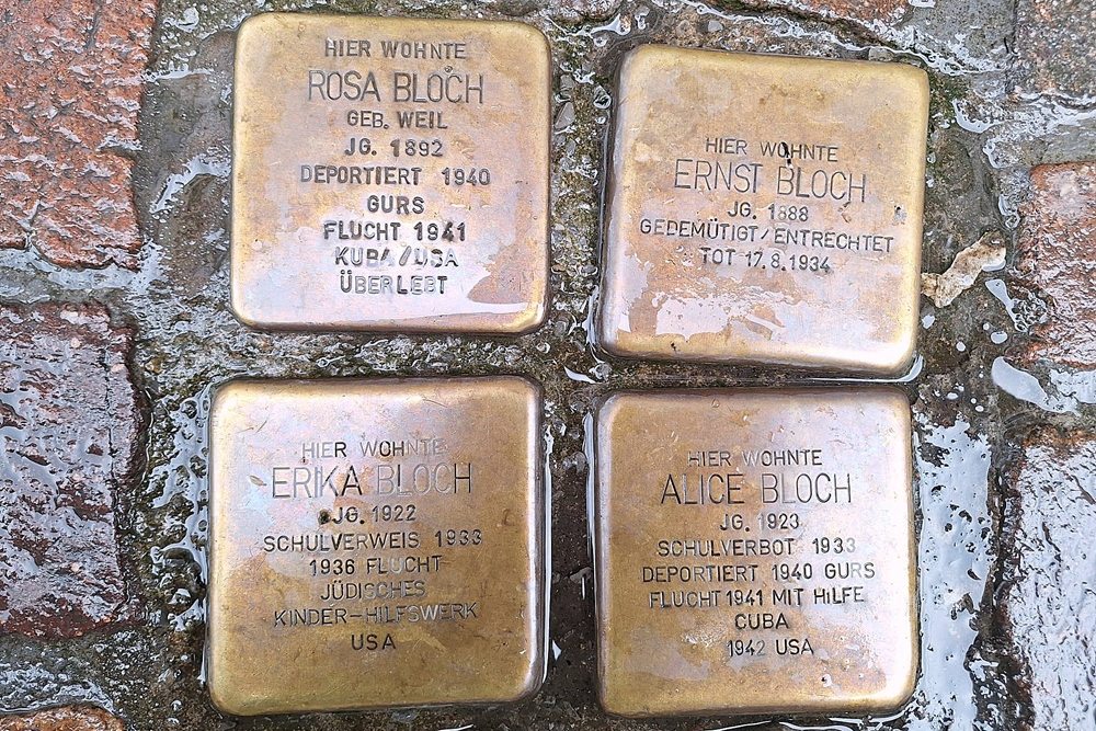 Stumbling Stones Gerberau 2 #4