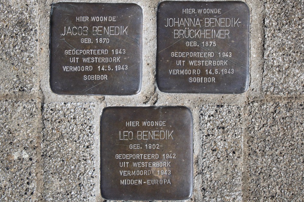 Stolpersteine Prins Mauritslaan 57
