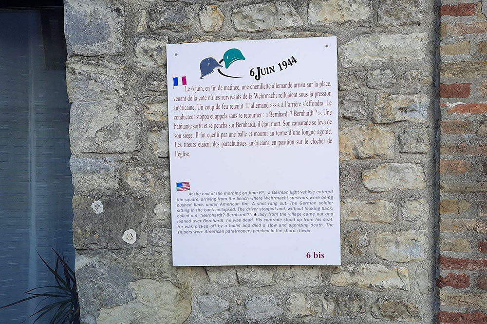 Information Panel Rue du Général Eisenhower