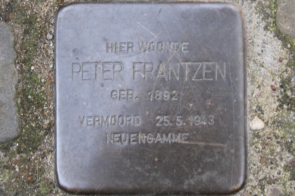 Stumbling Stone Wycker Smedenstraat 2