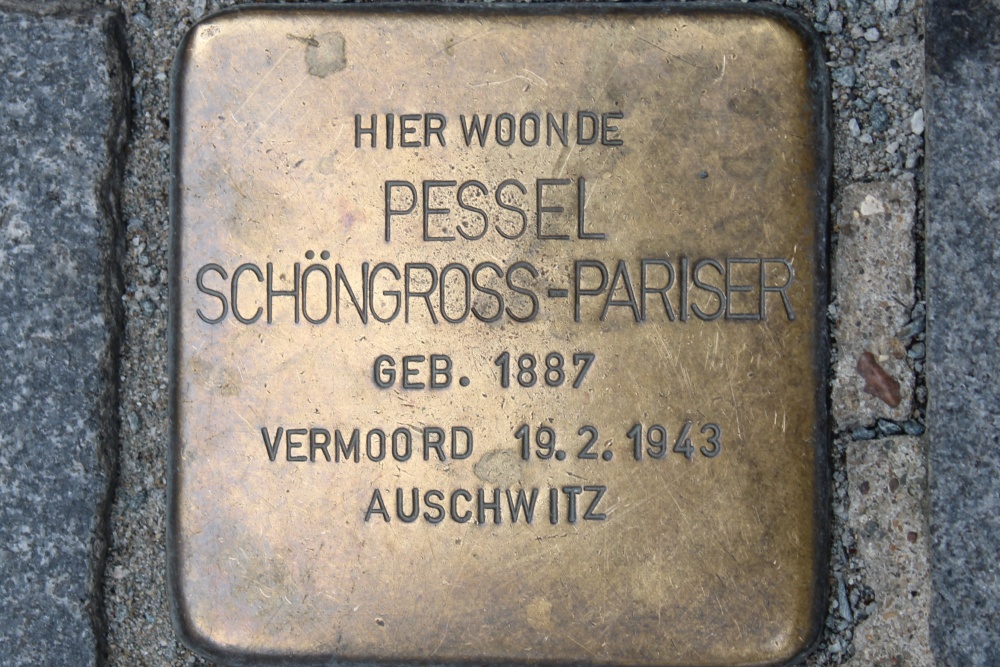 Stumbling Stones Rechtstraat 47 #3