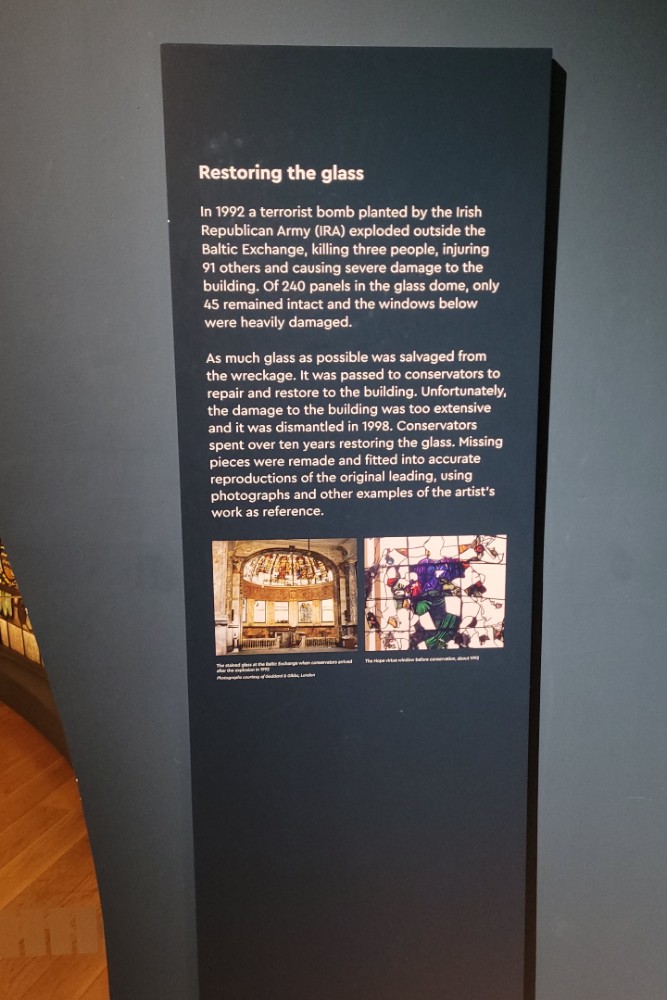 Baltic Exchange Memorial Glass #4