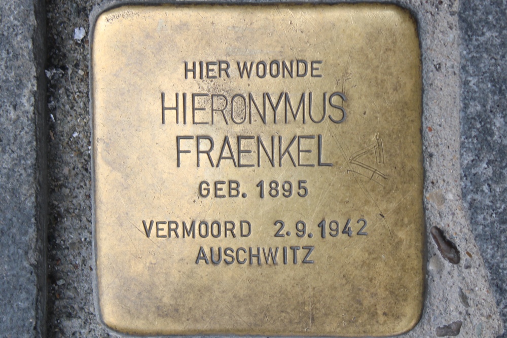 Stumbling Stone Rechtstraat 60