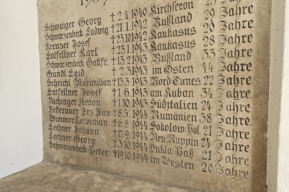 War Memorial Straußdorf #4