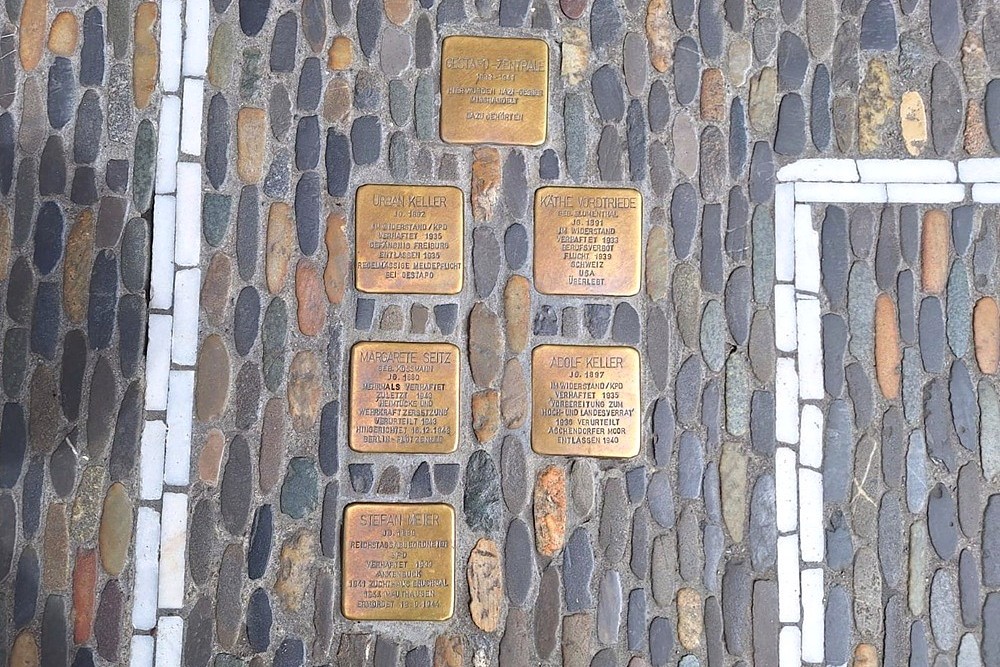 Stolpersteine Gestapo Zentrale Kaiser-Joseph-Straße 167