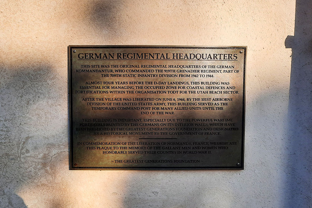 Former German Regimental Headquarters #2