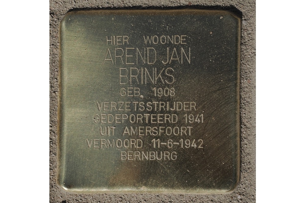 Stumbling Stone Putmanstraat 27 