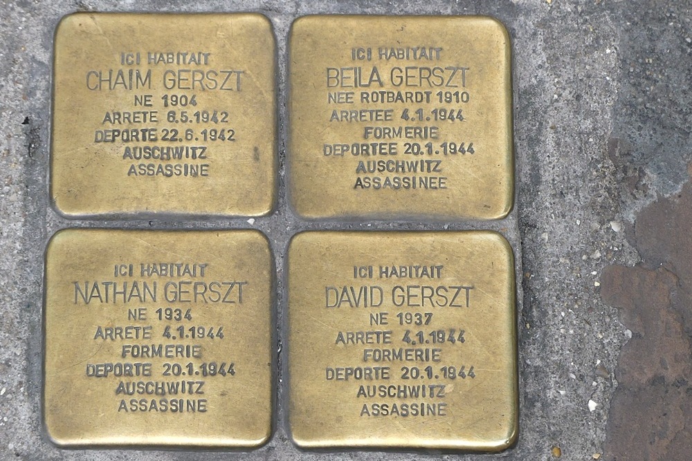 Stolpersteine Rue de la République 44b