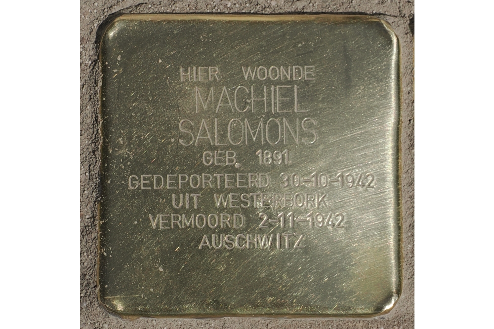 Stolpersteine  Loomanstraat 7  #5