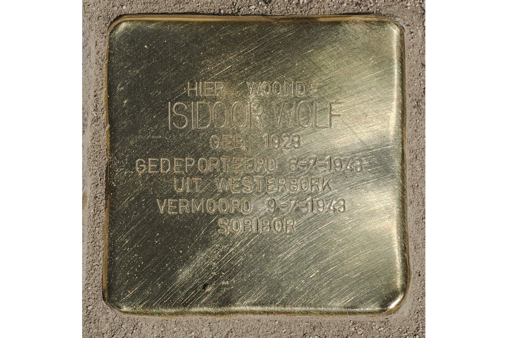 Stolpersteine  Loomanstraat 7  #6