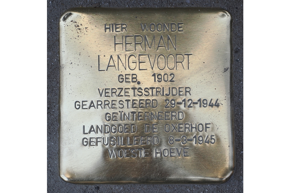 Stolperstein  Polstraat 67A (voorheen Polstraat 29)