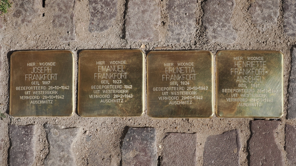Stolpersteine Walstraat 3