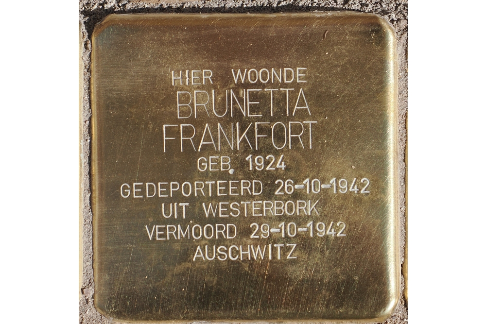 Stolpersteine Walstraat 3 #4