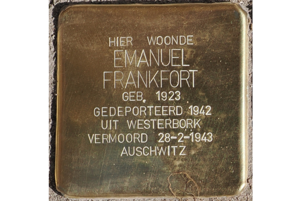 Stolpersteine Walstraat 3 #2