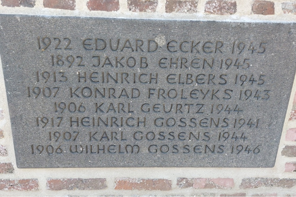 War Memorial Kessel #5