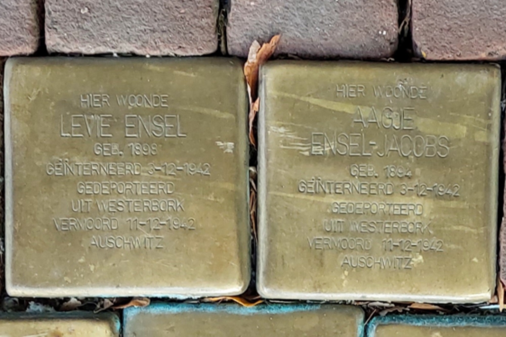 Stolpersteine Veerplein 7 (voorheen 8e Bierslootsteeg 4) #3