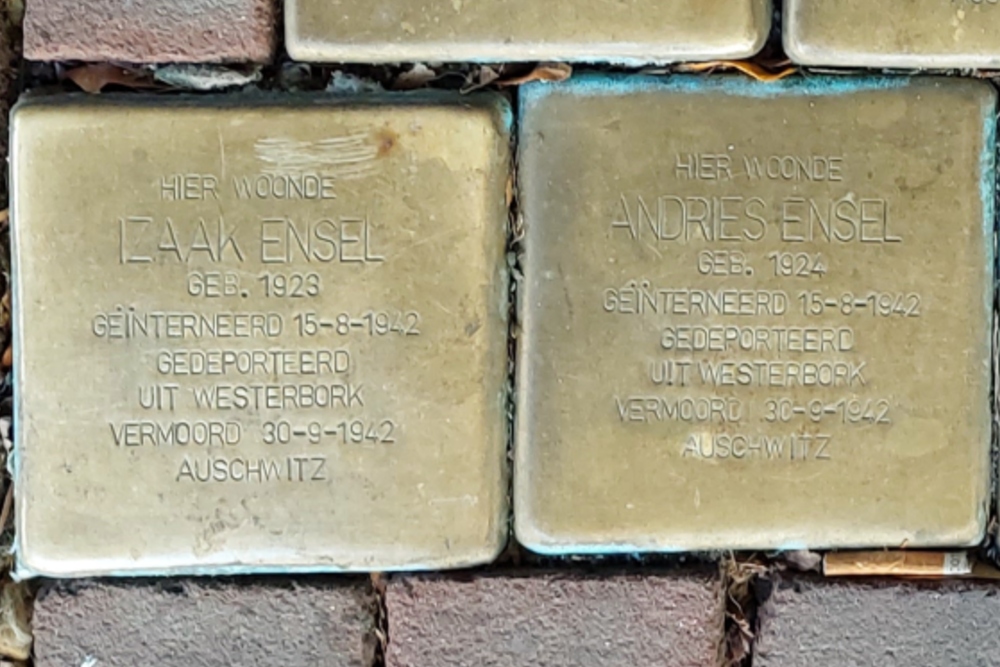 Stolpersteine Veerplein 7 (voorheen 8e Bierslootsteeg 4) #4