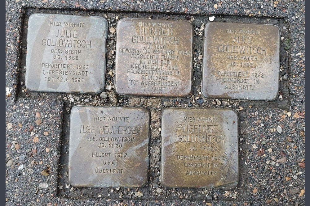 Stolpersteine Karlstraße 12 #1