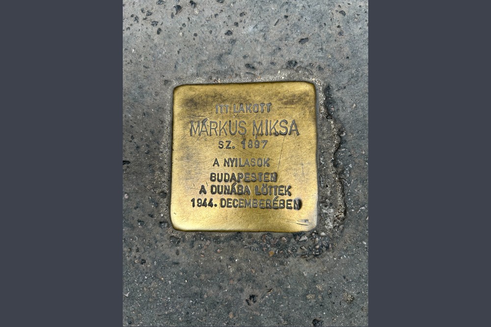 Stolperstein Nyár utca 28 #1