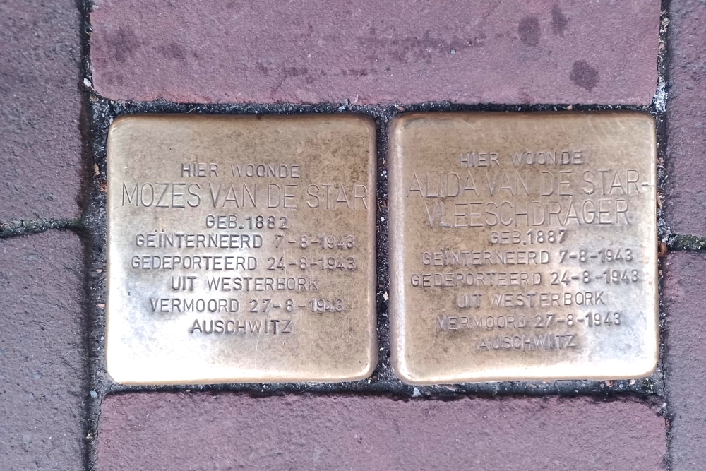 Stumbling Stones Oudezijds Voorburgwal 191