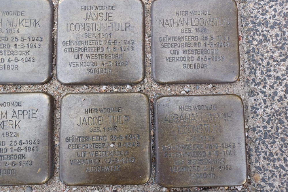 Stumbling Stones Weesperstraat 5 #3