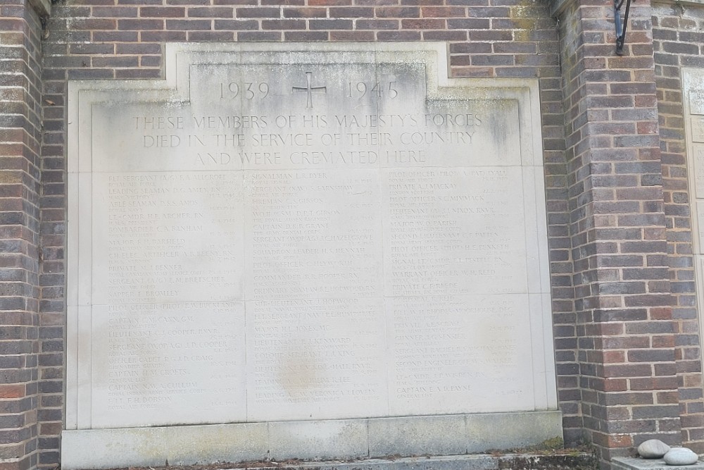 Memorial Woodvale Crematorium Brighton #4