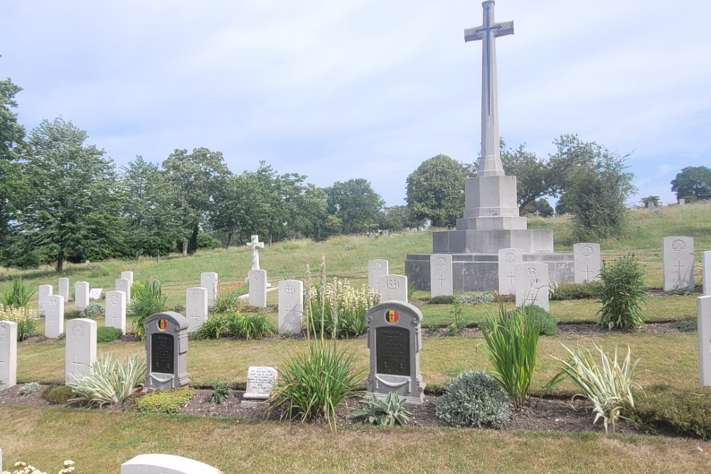 Commonwealth War Graves WWI Plot Bear Road Cemetery #4