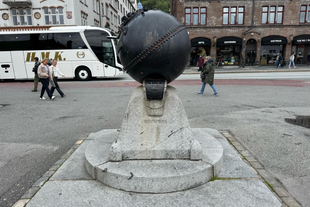 Sea Mine Memorial Bergen  #2
